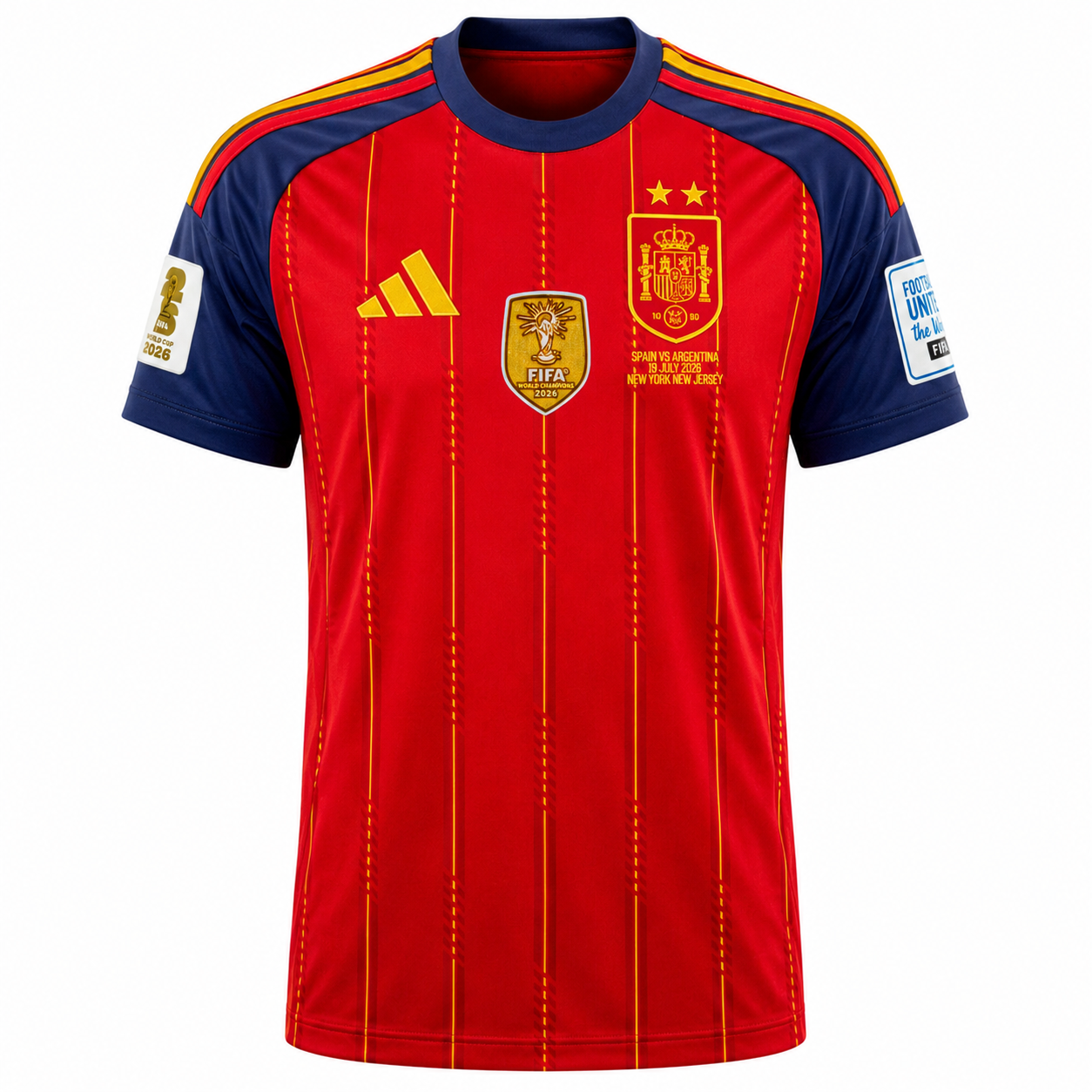 Camiseta Selección Española Dos Estrellas